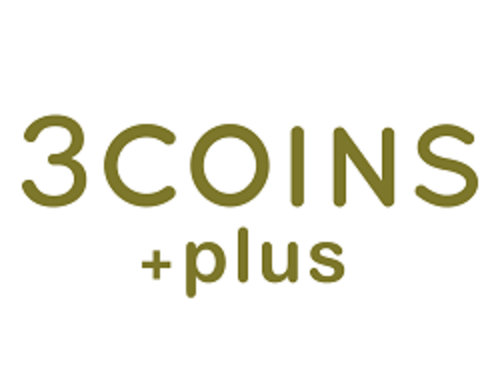 3COINS+plusのロゴ画像