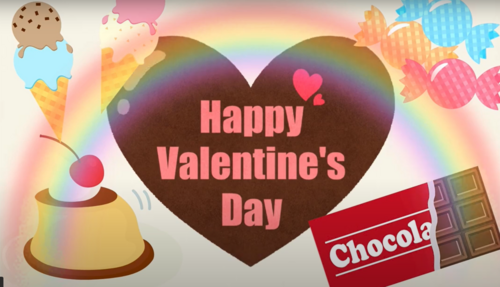 「Happy valentine's day」