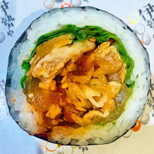激辛満天豚バラ巻き寿司