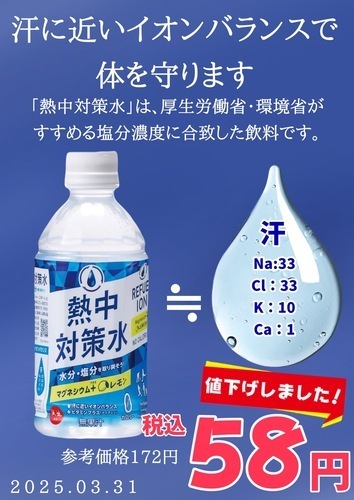 熱中対策