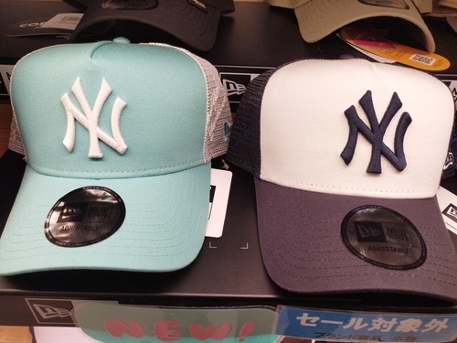 NEWERA新商品☆この夏オススメメッシュキャップ!!!!