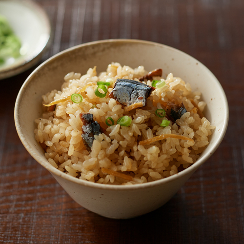 炊き込みごはんの素＿秋刀魚と生姜のごはん