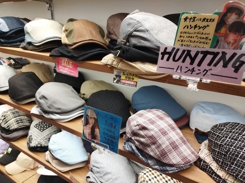 種類豊富なハンチングでオシャレを楽しもう!!!!