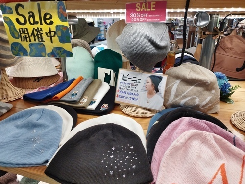 新作!!春夏用ビーニー!!