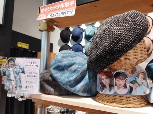 新作ベレー帽!!