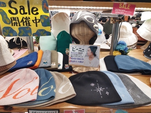 新作！春夏用ビーニー！