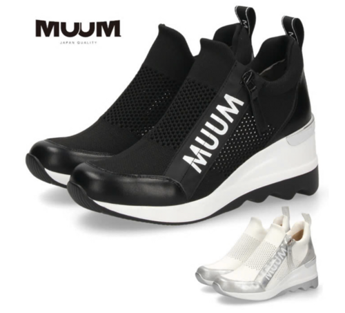 🌟【ＭＵＵＭ】ウエッジソールスニーカー🌟