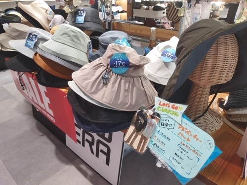 日焼け対策万全！