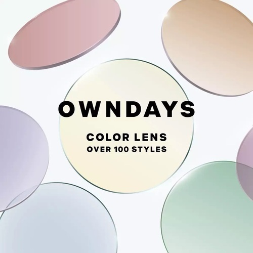 OWNDAYSのCOLOR LENSで夏を彩ろう! ~OVER 100 STYLES~